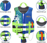 MoKo Swimming Vest for Kids, Children Swim Vests Water Activity Equipment Cute Pattern Watersports Swimming Device for Toddlers Boys Girls 50-90 lbs(L Size) 37-50 lbs (M Size)