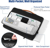 MoKo 13.3 Inch Laptop Carrying Sleeve Bag,Protective Accessory Case Fits MacBook Pro M1 Pro/M1 Max 14.2 2021/Pro/Air 13.3",iPad Pro 12.9 2021,Galaxy Tab S8 Ultra 14.6",Surface pro 8,Chromebook