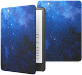 MoKo Case for 6.8" Kindle Paperwhite (11th Generation-2021) and Kindle Paperwhite Signature Edition, Lightweight Shell Cover with Auto Wake/Sleep for Kindle Paperwhite 2021, Retro Building
