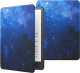 MoKo Case for 6.8" Kindle Paperwhite (11th Generation-2021) and Kindle Paperwhite Signature Edition, Lightweight Shell Cover with Auto Wake/Sleep for Kindle Paperwhite 2021, Fox & Rabbit Indigo