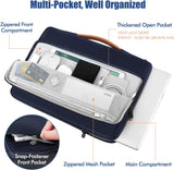 MoKo Laptop Sleeve Bag,Protective Accessory Case Fits Macbook Pro M1 Pro/M1 Max 14.2 2021 Acer HP Dell Chromebook 14,ThinkPad X1 14"/P14s 14",ZenBook Flip 14,Surface Book 15",Galaxy Tab S8 Ultra 14.6"