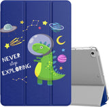 MoKo Case Fit New iPad Mini 5 2019/Mini 4 2015 (5th/4th Generation 7.9 inch), Slim Lightweight Smart Shell Stand Cover with Translucent Frosted Back Protector, with Auto Wake/Sleep,Navy Blue