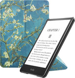 MoKo Case for 6.8" Kindle Paperwhite (11th Generation-2021) and Kindle Paperwhite Signature Edition, Origami Standing Shell Cover with Magnetic PC Back Cover for Kindle Paperwhite 2021, Indigo