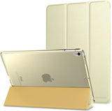 MoKo Case Fit New iPad Air (3rd Generation) 10.5" 2019/iPad Pro 10.5 2017 - Slim Lightweight Smart Shell Stand Cover with Translucent Frosted Back Protector - Lemon Yellow (Auto Wake/Sleep)
