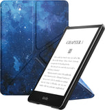 MoKo Case for 6.8" Kindle Paperwhite (11th Generation-2021) and Kindle Paperwhite Signature Edition, Origami Standing Shell Cover with Magnetic PC Back Cover for kindle Paperwhite 2021, Almond Blossom