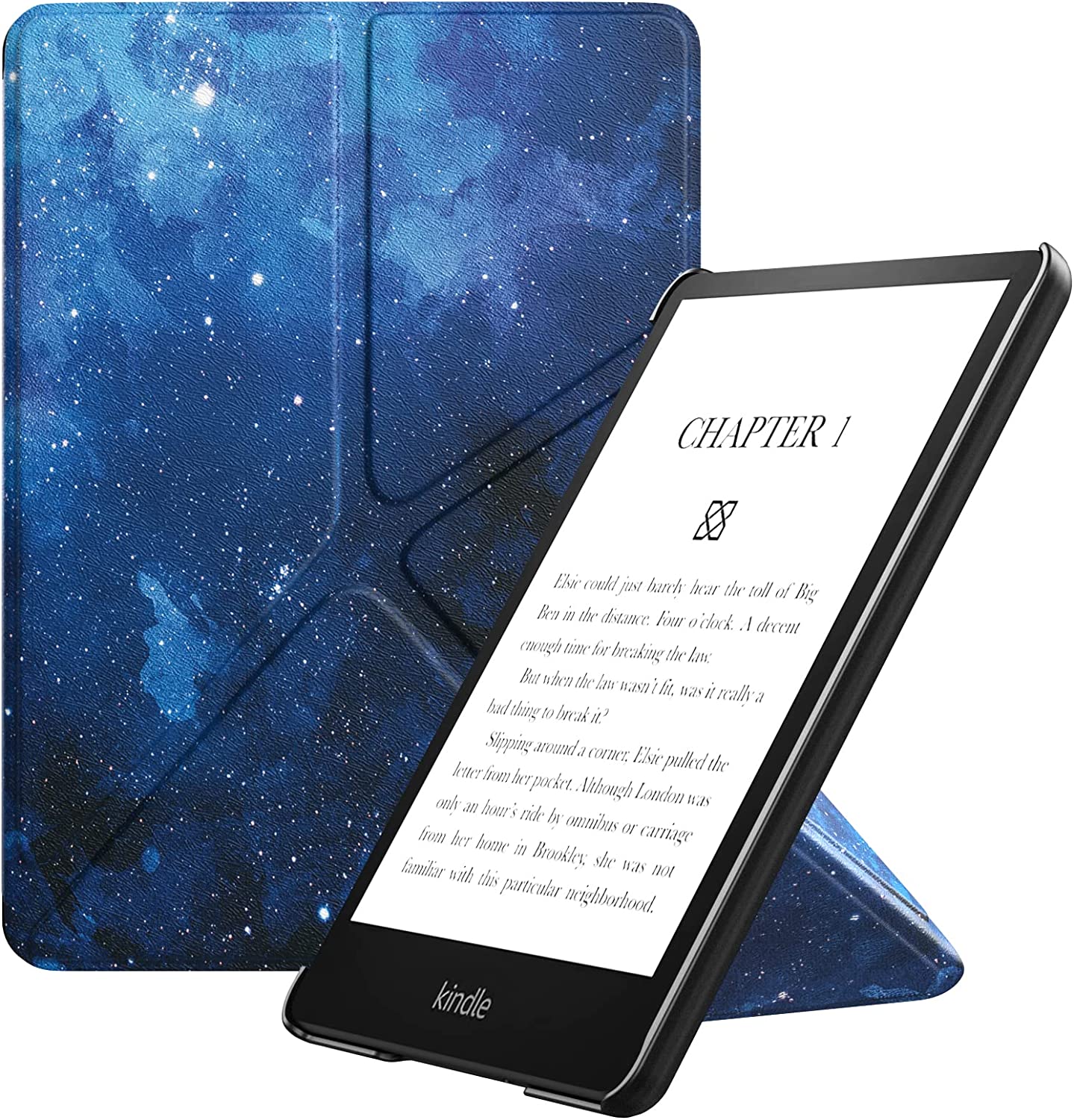 Custodia Origami Per Kindle Paperwhite 10° Gen 2018 – Grigio Chiaro, Con Stand E Auto Wake/sleep