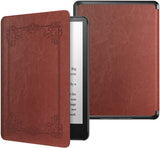 MoKo Case for 6.8" Kindle Paperwhite (11th Generation-2021) and Kindle Paperwhite Signature Edition, Light Shell Cover with Auto Wake/Sleep for Kindle Paperwhite 2021 E-Reader, Vintage Style