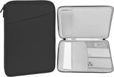 MoKo 8-9 Inch Tablet Sleeve, Fits iPad Mini 6 5/4/3/2/1, Galaxy Tab A7 Lite 8.7/Tab A 8.0/Tab A 8.4, Tab 8.0,Protective Bag Carrying Case with Slanted Pocket, Misty Blue