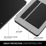 MoKo Case Fits All-New Kindle (10th Generation - 2019 Release), Slim PU Leather Stand Smart Cover Shell with Hand Strap, Will Not Fit Kindle Paperwhite 10th Generation 2018 - Black