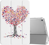 MoKo Case Fit New iPad Air (3rd Generation) 10.5" 2019/iPad Pro 10.5 2017 - Slim Lightweight Smart Shell Stand Cover with Translucent Frosted Back Protector - Spring Lilac (Auto Wake/Sleep)