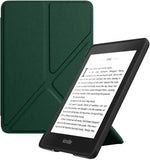 MoKo Case for 6.8" Kindle Paperwhite (11th Generation-2021) and Kindle Paperwhite Signature Edition, Origami Standing Shell Cover with Magnetic PC Back Cover for kindle Paperwhite 2021, Almond Blossom