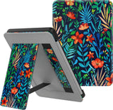 MoKo Case Fits 6" Kindle Paperwhite (10th Generation, 2018 Releases), Lightweight PU Leather Cover Stand Shell with Hand Strap for Amazon Kindle Paperwhite 2018 E-Reader - Blue Sky Star