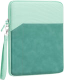 MoKo 7-8 Inch Tablet Sleeve Case, Double Pocket Stitching Case Fits iPad Mini (6th Gen) 8.3" 2021, iPad Mini 5/4/3/2/1, Samsung Galaxy Tab S2 8.0, Tab A 8.0, NeuTab 7", ZenPad Z8s 7.9, Light Gray