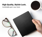 MoKo Case Fits All-New 7“ Kindle Oasis (9th and 10th Generation ONLY, 2017 and 2019 Release), Premium Ultra Lightweight Shell Cover with Auto Wake/Sleep - Black