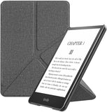 MoKo Case for 6.8" Kindle Paperwhite (11th Generation-2021) and Kindle Paperwhite Signature Edition, Origami Standing Shell Cover with Magnetic PC Back Cover for Kindle Paperwhite 2021, Indigo