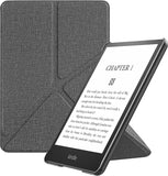 MoKo Case Fits 6" Kindle Paperwhite (10th Generation, 2018 Releases), Standing Origami Slim Shell Cover with Auto Wake/Sleep for Amazon Kindle Paperwhite 2018 E-Reader - Black