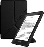 MoKo Case for 6.8" Kindle Paperwhite (11th Generation-2021) and Kindle Paperwhite Signature Edition, Origami Standing Shell Cover with Magnetic PC Back Cover for kindle Paperwhite 2021, Almond Blossom