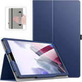MoKo Case Compatible with Samsung Galaxy Tab A7 Lite 8.7 Inch (SM-T225/T220/T227), Slim Lightweight PU Tablet Shell Cover Stand Case Fit Samsung Galaxy Tab A7 Lite 8.7 2021 Tablet - Black