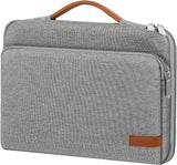 MoKo 9-11 Inch Tablet Sleeve Bag Carrying Case with Retractable Handle Fits iPad air 5 10.9" 2022, iPad Pro 11 2021-2018, iPad 9/8/7th Gen 10.2, Tab A 10.1/Tab S8+ 12.4", Indigo