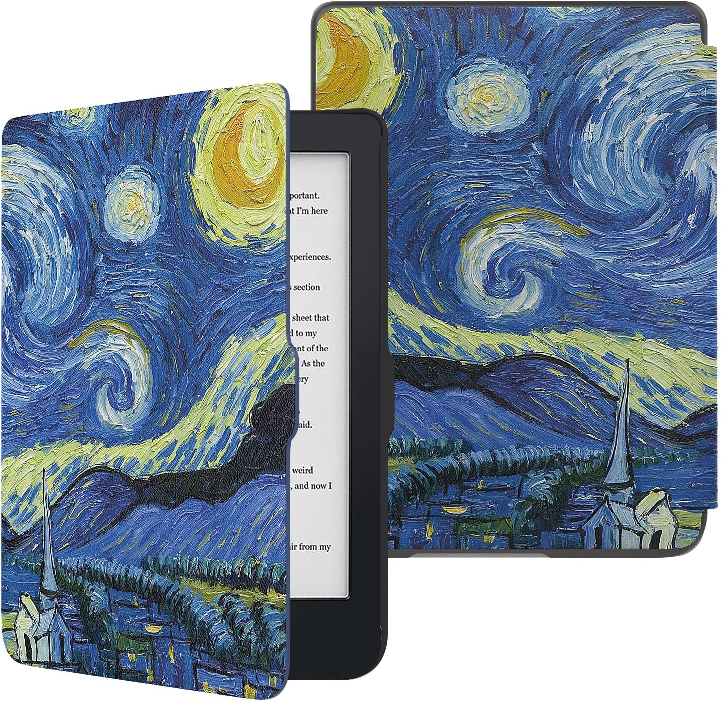 Case voor Kobo Clara HD 6 Inch N249 2018 Vrijgegeven eReader, PU Case voor Kobo Clara HD 6 Inch N249 2018 Vrijgegeven eReader, PU