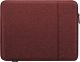 MoKo 9-11 Inch Tablet Sleeve Bag Carrying Case Fit iPad air 5 10.9" 2022, iPad Pro 11 2021-2018, iPad 9/8/7th Gen 10.2, iPad Air 4 10.9, iPad Air 3 10.5, Tab S8/S7/A7 Lite/Tab A 10.1, Night Peony