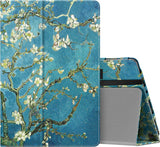 MoKo Case Fits All-New Kindle Fire HD 10 & 10 Plus Tablet (11th Generation, 2021 Release) 10.1" - Slim Folding Stand Cover with Auto Wake/Sleep, Starry Night Blue