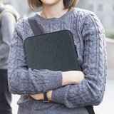 MoKo 9 - 11 Inch Tablet Sleeve Bag Case, Ipad Bag for iPad Air 5 10.9" 2022, iPad Pro 11 2021-2018, iPad 9/8/7th Gen 10.2, iPad Air 4 10.9/Air 3 10.5, Tab S8 11"/Tab A 10.1, Space Gray