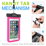 MoKo Waterproof Phone Pouch Case, 2 Pack Underwater Cellphone Case Dry Bag with Lanyard Armband for iPhone 13/13 Pro Max/iPhone 12/12 Pro Max/11 Pro Max, Samsung S21/S10